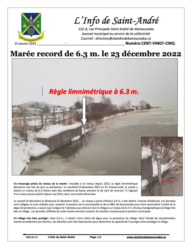 L’info de Saint-André décembre 2022